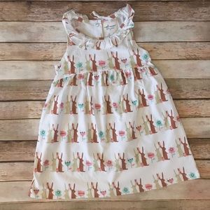 NWT Girls sleeveless bunny and floral dress